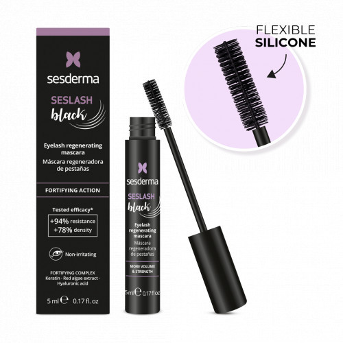 Sesderma Seslash Black Eyelash Regenerating Mascara Ripsmetušš 4ml