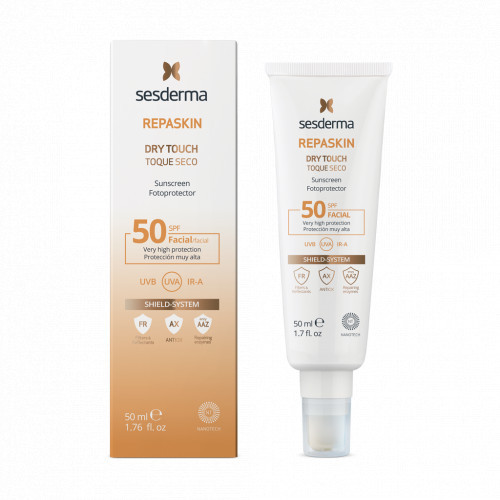 Sesderma Repaskin Dry Touch Sunscreen SPF50 Päikesekaitsekreem näole 50ml