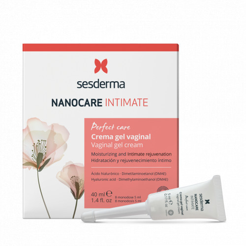 Sesderma Nanocare Intimate Vaginal Gel Cream Vaginaalne geelkreem 8x5ml