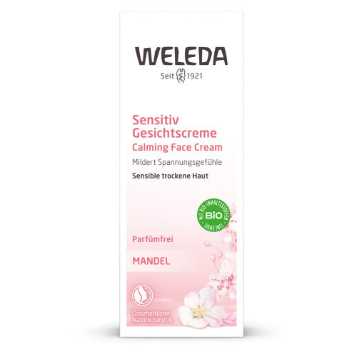 Weleda Almond Calming Face Cream Mandli rahustav näokreem 30ml