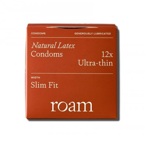 Roam Natural Latex Ultra-Thin Condoms Slim Fit Üliõhukesed kondoomid 4 tk.