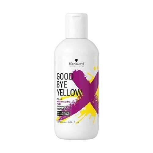 Schwarzkopf Professional Goodbye Yellow Spalvą Neutralizing šampoon 300ml