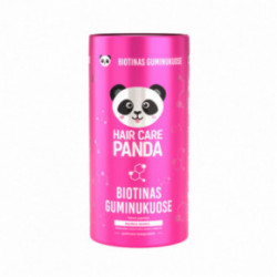 Hair Care Panda Food supplement Biotin Toidulisand ilusate ja tervete juuste jaoks biotiiniga 60 kummikommi