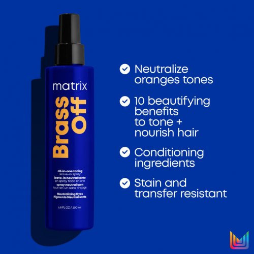 Matrix Total Results Brass Off All-In-One Toning Leave In Spray Kollast neutraliseeriv sprei 200ml