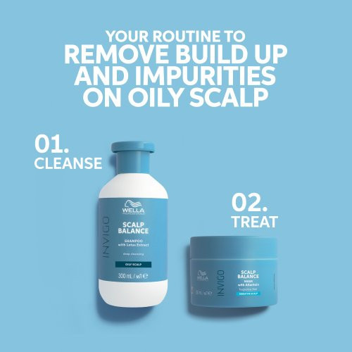 Wella Professionals Invigo Balance Aqua Pure Purifying Shampoo Puhastav šampoon 300ml