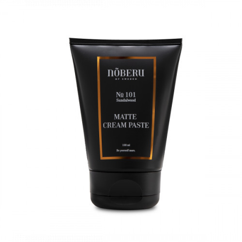 Noberu Matte Cream Paste Sandalwood Juuste stiliseerimispasta 100ml