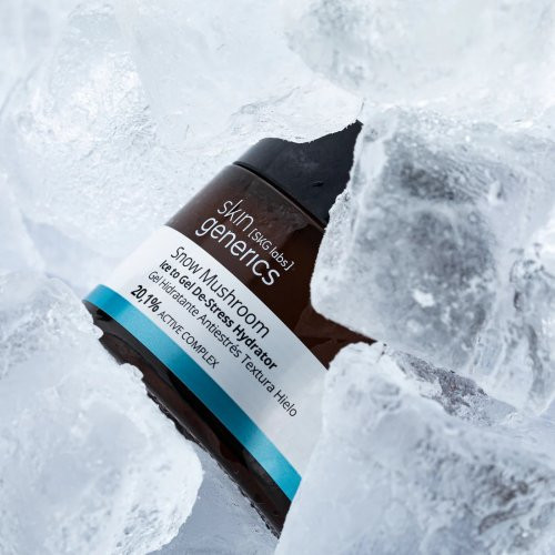Skin Generics Snow Mushroom Ice to Gel De-Stress Hydrator Niisutav näokreem hüaluroonhappega 50ml