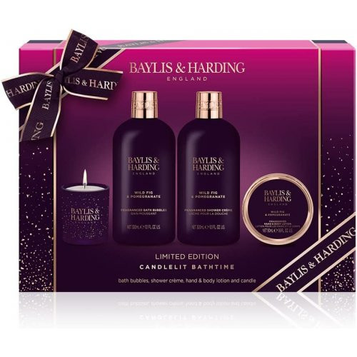 Baylis & Harding Luxury Candlelit Bath Time Gift Set Kinkekomplekt