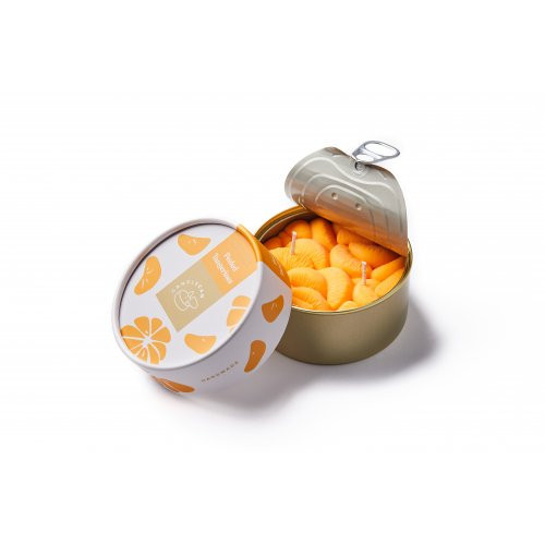 CandleHand Candlecan Peeled Tangerines Lõhnaküünal Peeled Tangerines