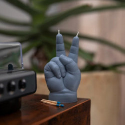 CandleHand Baby Peace Candle Küünal Pastel Pink