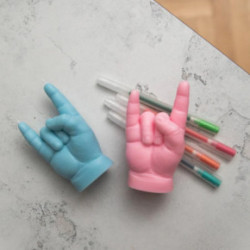 CandleHand Baby You Rock Candle Küünal Pastel Green
