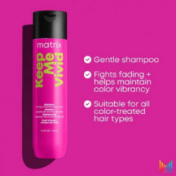 Matrix Šampoon Keep Me Vivid Pearl Infusion šampoon värvilistele juustele 300ml