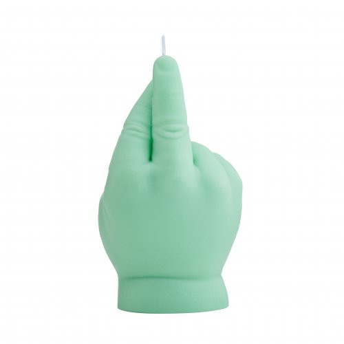 CandleHand Baby Crossed Fingers Candle Küünal Pastel Blue