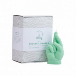 CandleHand Baby Crossed Fingers Candle Küünal Pastel Blue