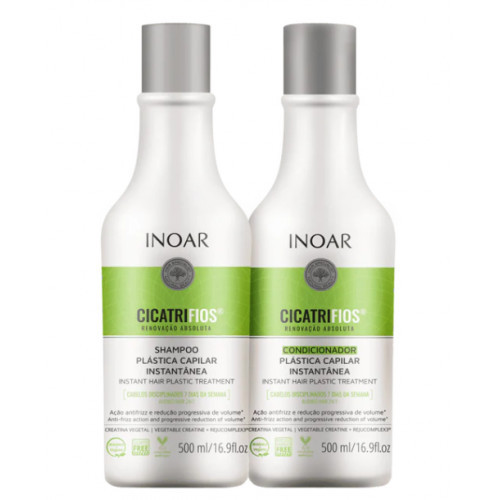 Inoar CicatriFios Duo Kit Juuste taastamise komplekt 2x250ml