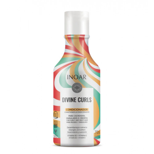 Inoar Divine Curls Conditioner Palsam lokkis ja lainelistele juustele 250ml