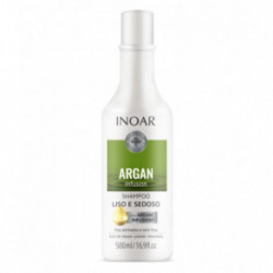 Inoar Argan Infusion Smooth and Silky Shampoo Šampoon siledamate ja pehmemate juuste jaoks 500ml