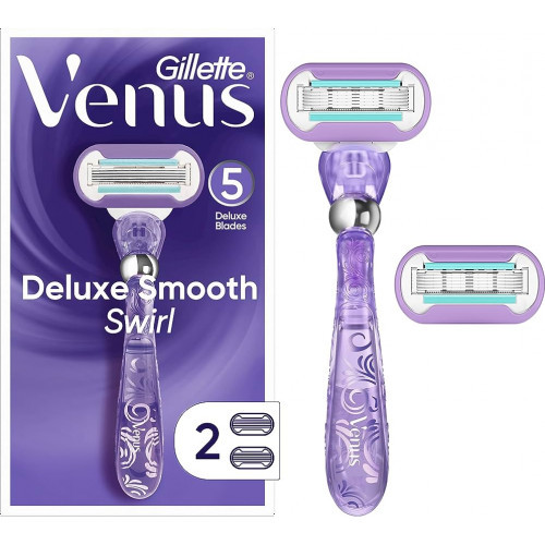 Gillette Venus Deluxe Smooth Swirl Raseerija naistele 1 unit