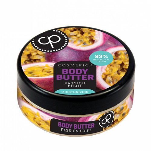 Cosmepick Body Butter Passion Fruit Niisutav kehavõi passifloraga 200ml