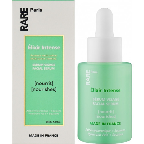 RARE Paris Elixir Intense Nourishing Face Serum Intensiivselt toitev näoseerum 30ml