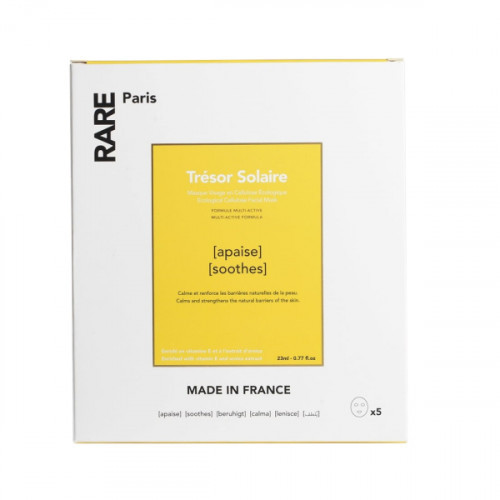 RARE Paris Trésor Solaire Soothing Face Mask Rahustav näomask 5 tk