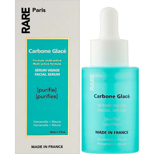 RARE Paris Carbone Glace Purifying Face Serum Puhastav näoseerum 30ml