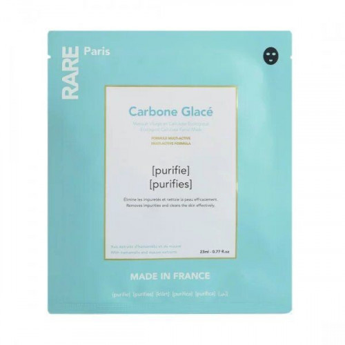 RARE Paris Carbone Glacé Purifying Face Mask Puhastav näomask 5 tk