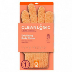Cleanlogic Bath & Body Exfoliating Body Gloves Keha koorimiskindad 1 pair