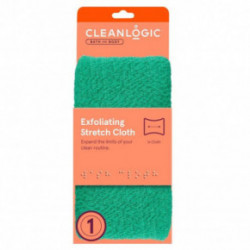 Cleanlogic Bath & Body Exfoliating Stretch Cloth Venitatav kehakoorija Emerald