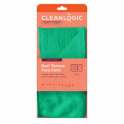Cleanlogic Sensitive Skin Dual-Texture Face Cloth Näopuhastuslapp Coral