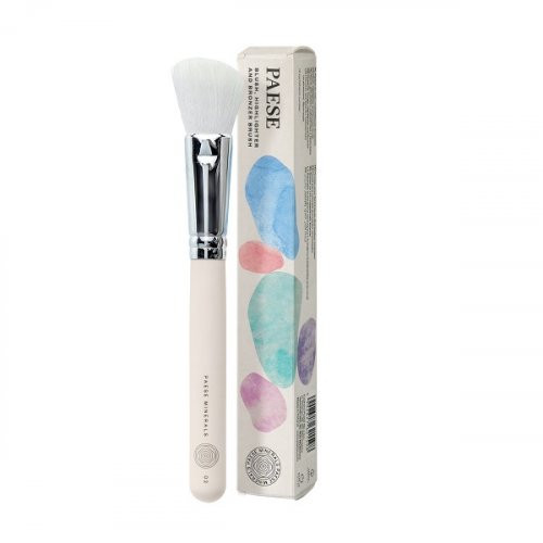 Paese Minerals Brush 02 Põsepuna ja päikesepuudri pintsel 1 tk