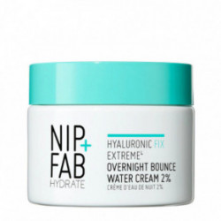 NIP + FAB Hyaluronic Fix Extreme 4 Overnight Bounce Water Cream 2% Öine näokreem 50ml