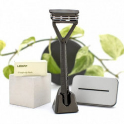 Leaf Shave The Leaf Kit Raseerimisvahendite komplekt Chrome