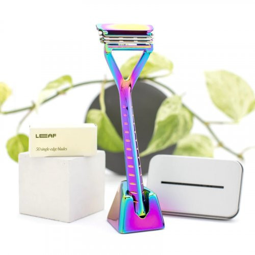 Leaf Shave The Leaf Kit Raseerimisvahendite komplekt Chrome