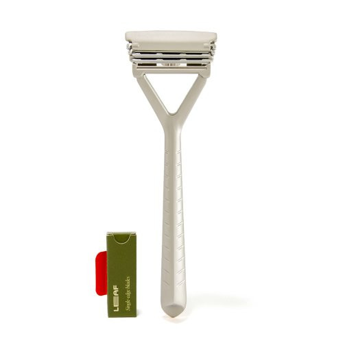 Leaf Shave The Leaf Pivoting Head Razor Kolme teraga raseerija Prism