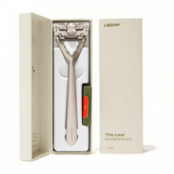 Leaf Shave The Leaf Pivoting Head Razor Kolme teraga raseerija Prism