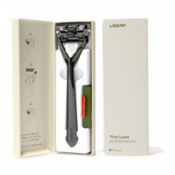 Leaf Shave The Leaf Pivoting Head Razor Kolme teraga raseerija Prism