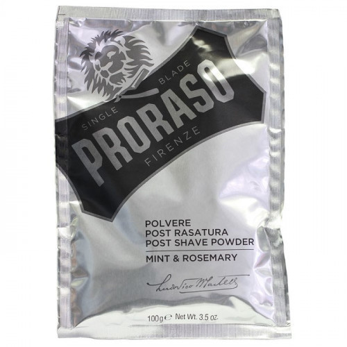 Proraso Post Shave Powder Mint & Rosemary Puuder pärast habemeajamist 100g