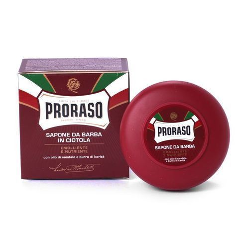 Proraso Red Shaving Soap In A Jar Naha toitev raseerimisseep 150ml