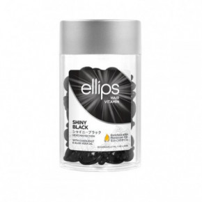 Ellips Shiny Black Hair Treatment Vitamins Vitamiinid tumedatele juustele