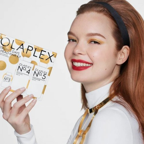 Olaplex Strong Days Ahead Kit Komplekt tugevamatele ja tervematele juustele Seatud