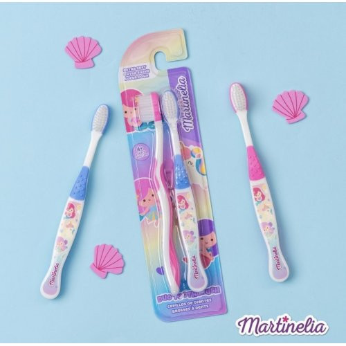 Martinelia Duo Toothbrush Extra Soft Hambaharjade komplekt lastele 2 tk