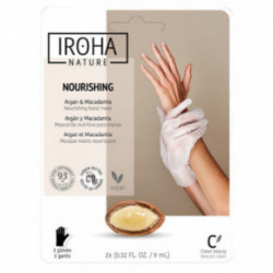 IROHA Professional Nourishing Argan Hand & Nails Gloves Hooldavad kindad kätele ja küüntele 1 tk