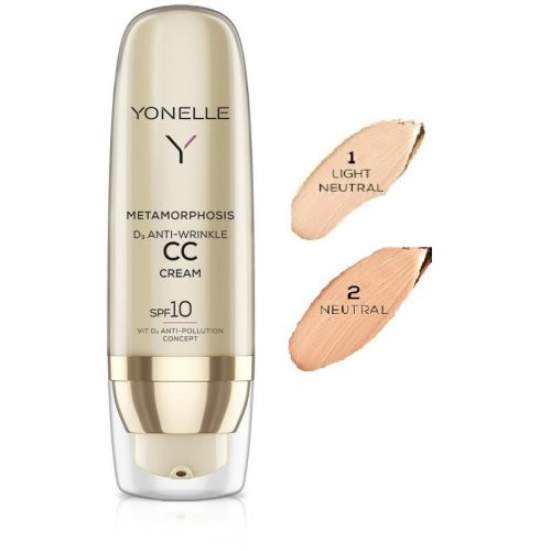 Yonelle Metamorphosis D3 Anti-Wrinkle CC Cream SPF10 Light Kortsudevastane CC-kreem 50ml