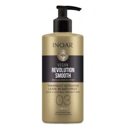 Inoar Vegan Revolution Smooth Thermo Activated Leave-In Step 3 Kuumusega aktiveeritav, mitte loputatav palsam 350ml