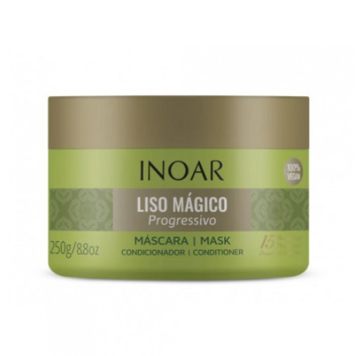 Inoar Liso Magico Progressivo Mask Juukseid sirgendav juuksemask 250g