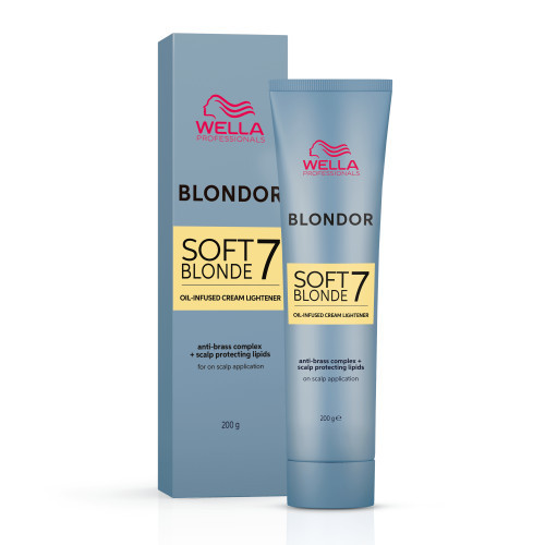 Wella Professionals Blondor Soft Blonde 7 Cream Blondeerimise kreem 200g