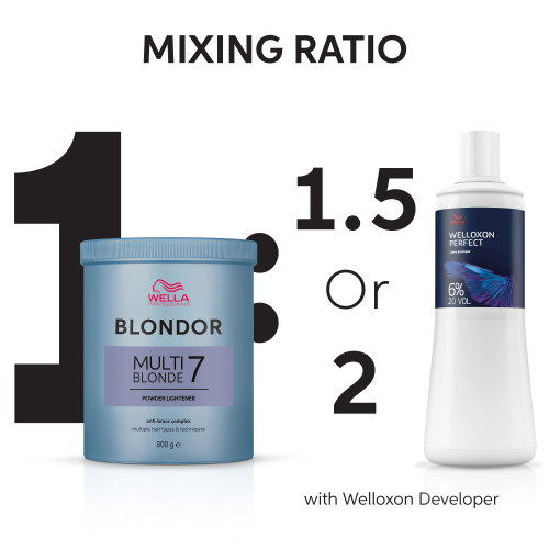 Wella Professionals Blondor Multi Blonde 7 Powder Blondeerimispulber 400g