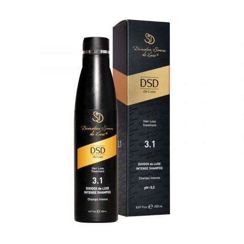 DSD de Luxe 3.1 Dixidox de Luxe Intense Shampoo Šampoon juuste väljalangemise peatamiseks 200ml