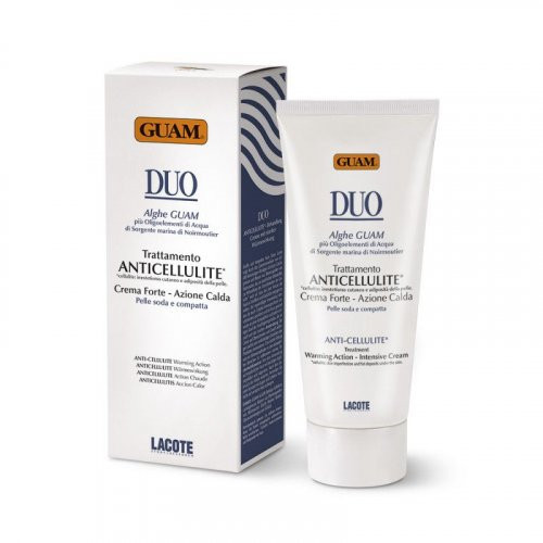 Guam DUO Anti Cellulite Cream with Hot Action Intensiivne tselluliidivastane kreem soojendava toimega 200ml